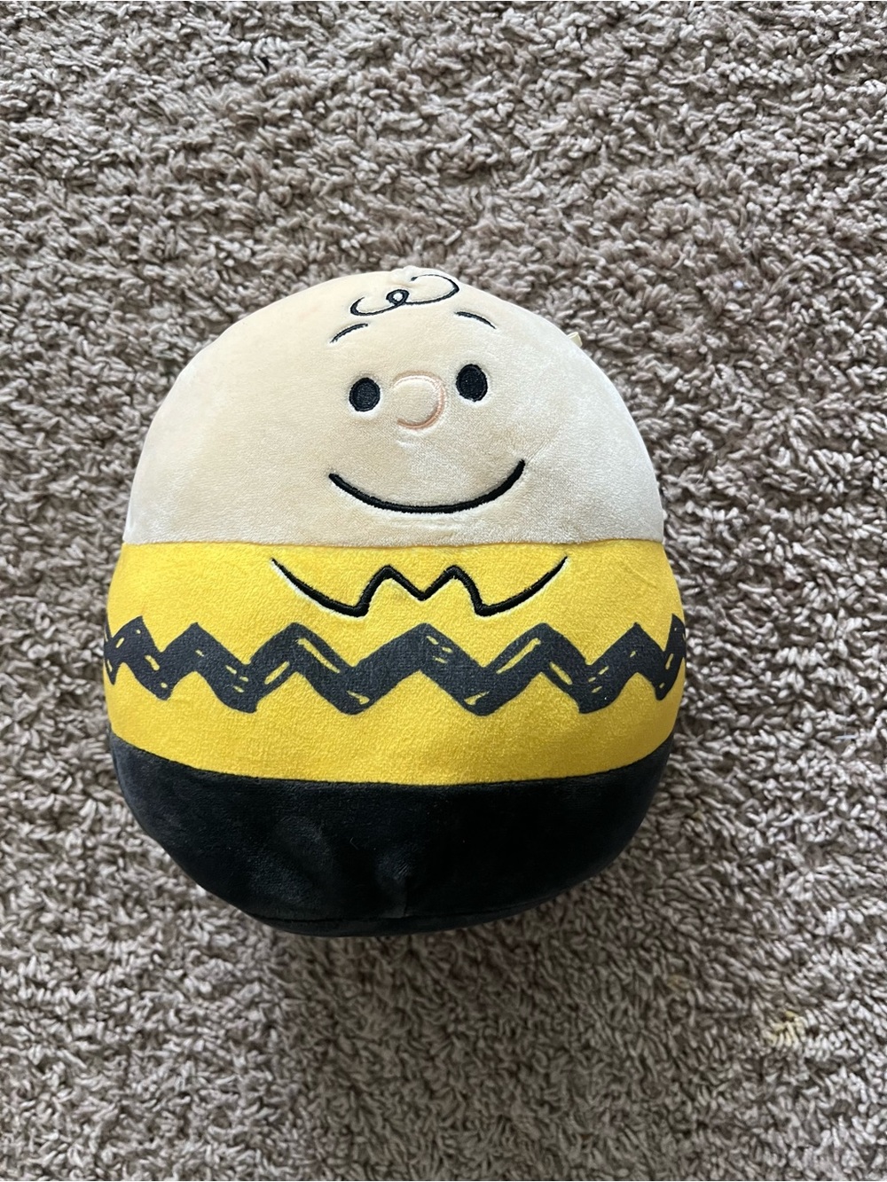 Squishmallows Peanuts Charlie Brown Charles Schulz 10” Plush